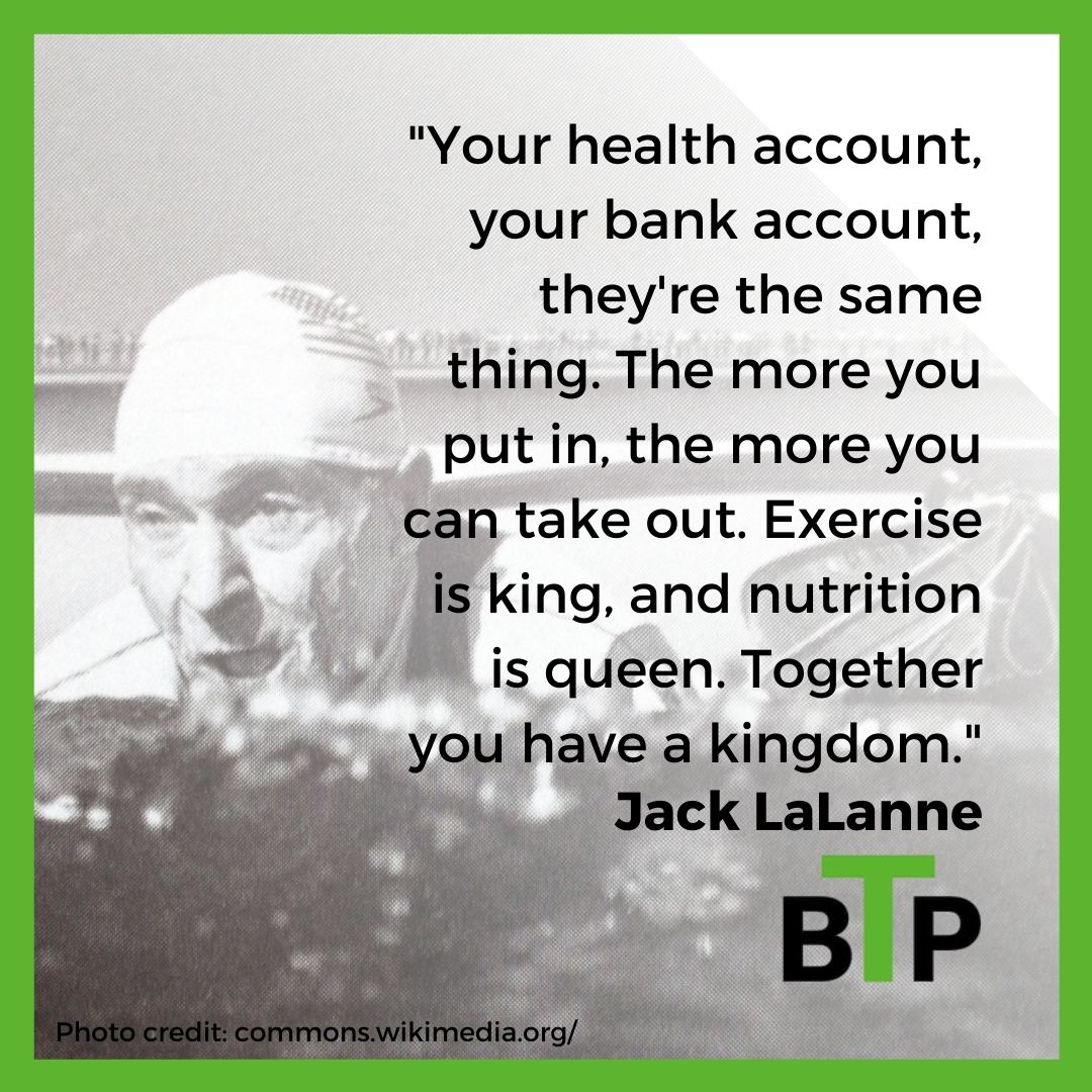 jack lalanne fitness dad quote